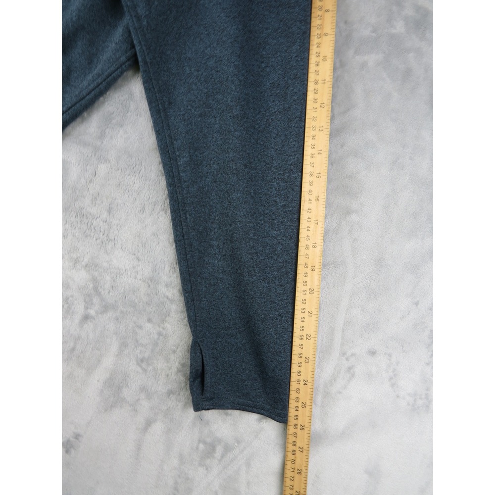Eddie Bauer Fleece Jacket XL Gray Yellow  First Accent Outdoor Performance - Picture 7 of 8